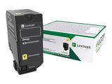 LEXMARK 15K Return Program Cartouche Jaune CS/CX827