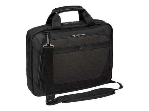 TARGUS CitySmart Essential Multi-Fit 12.5-14in Laptop Topload Black & Grey