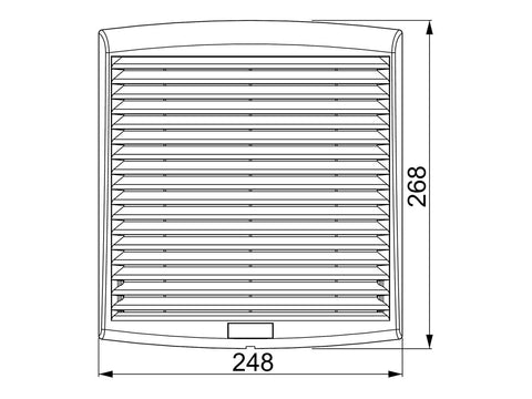 APC FILTERFAN 300M3/H 230V IP54