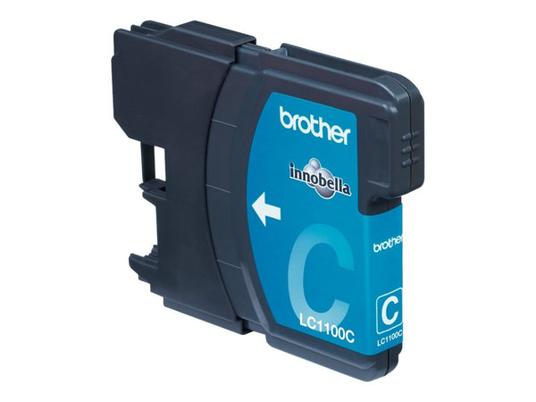 BROTHER LC-1100 cartouche d encre cyan capacité standard 7.5ml 325 pages 1-pack blister sans alarme