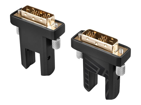 LINDY 100m Fibre Optic Hybrid Micro-HDMI 18G Cable with Detachable HDMI & DVI Connectors