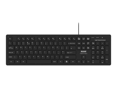 PORT DESIGNS UK Office Keyboard Tough Wired UK