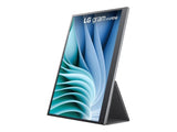 LG 16MR70.ASDWU Écran LED - 16" - portable - 2560 x 1600 WQXGA - IPS - 350 cd/m² - 1200:1 - 2xUSB-C - argent