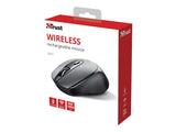 TRUST Souris sans fil ZAYA rechargeable - Noire