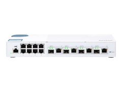 QNAP QSW-M408-4C 8 port 1Gbps 4 port 10G SFP+/ NBASE-T Combo Web Managed Switch