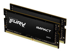 KINGSTON 64Go 3200MHz DDR4 CL20 SODIMM Kit of 2 FURY Impact