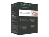 LOGITECH Master Series MX Master 3S Mouse ergonomic optical 7 buttons wireless Bluetooth 2.4 GHz Bolt USB receiver