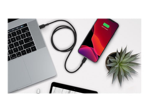 BELKIN BOOST CHARGE USB-C to Lightning Cable PVC 1M Black