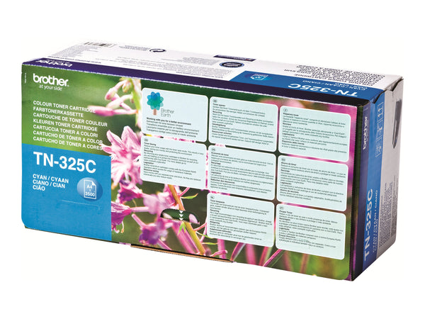 BROTHER TN-325 cartouche de toner cyan capacité standard 3.500 pages pack de 1