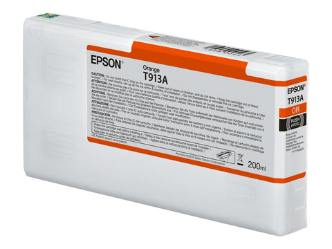 EPSON 5LB T913A Orange Ink Cartridge 200ml