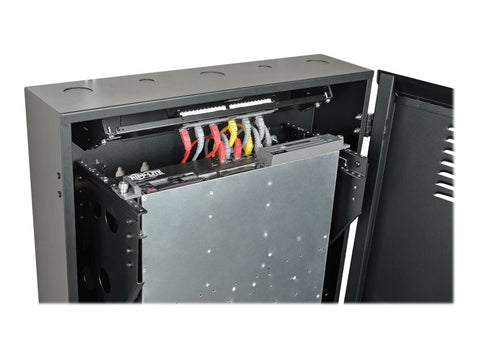 EATON TRIPPLITE SmartRack 6U Low-Profile Vertical-Mount Server-Depth Wall-Mount Rack Enclosure Cabinet