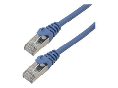 MCL CAT6A S/FTP LSZH Patch cable - 1m Blue