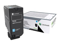 LEXMARK CS725 Cartouche de toner haute capacité Cyan 12K