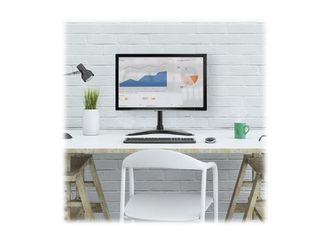 EATON TRIPPLITE Single-Display Desktop Monitor Stand for 13inch to 27inch Flat-Screen Displays