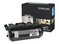 LEXMARK T640, T642, T644 cartouche de toner noir rendement élevé 21.000 pages pack de 1 retour program