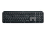 LOGITECH MX Keys S - GRAPHITE - (FRA) - BT - N/A - CENTRAL-419 - PLUS PALMREST