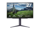 LG UltraGear 27GS85Q-B - 27p - 2560 x 1440 QHD 180 Hz - Nano IPS - 400 cd/m2 - DisplayHDR 400 - 1 ms - 2xHDMI DisplayPort