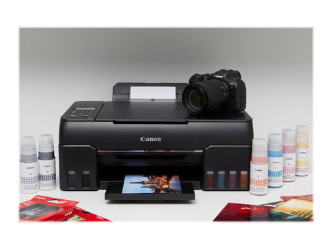 CANON PIXMA G650 MFP colour inkjet refillable A4 3.9ipm Print 100sheets Wi-Fi USB
