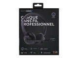TNB Activ 1000X Professional Headset With Recharge Base Wireless Connection Bluetooth 5.0 And 24Ghz Stereo Earpads