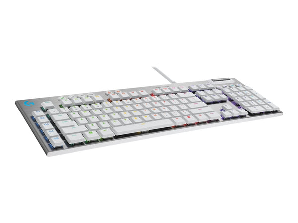 LOGITECH G815 LIGHTSPEED RGB Mechanical Gaming Keyboard – GL Tactile - WHITE - (FRA) - CENTRAL