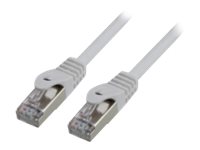 MCL CAT6A S/FTP LSZH Patch cable - 2m White