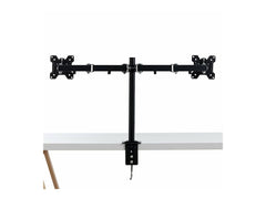 LINDY Dual Display Bracket w/ Pole & Desk Clamp