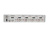 LINDY 4 Port DisplayPort 1.2 KVM Switch Pro Audio USB 2.0
