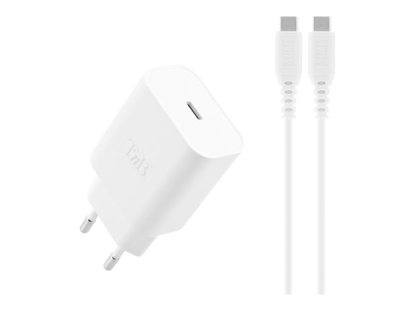 TNB 1 USB Type-C 20W Power Charge Pack + USB Type-C Power Delivery Cable