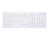 CHERRY AK-C7000F-UVS-W/FR Wired keyboard compact with numpad waterproof IP68 USB white (FR)
