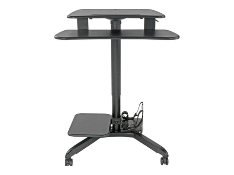 EATON TRIPPLITE Rolling Desk TV/Monitor Cart - Height Adjustable