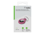 BELKIN Airtag Protection avec porte-clés Rose