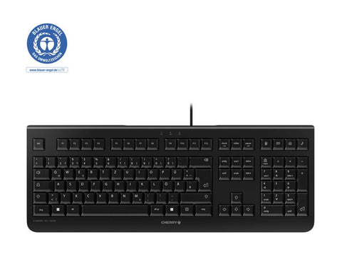 CHERRY KC1000 corded Keyboard USB ultraflat black (ES)