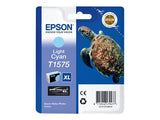 EPSON T1575 cartouche de encre cyan clair capacité standard 1-pack blister sans alarme