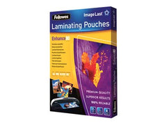 FELLOWES POCHETTES A4 - DOS ADHESIF - 80 MICR