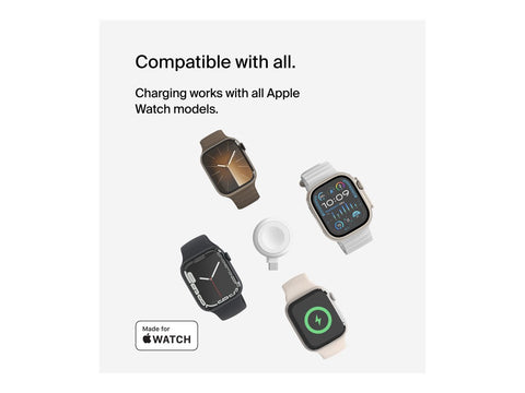 BELKIN BOOST CHARGE Apple Watch Fast Charge Dongle White