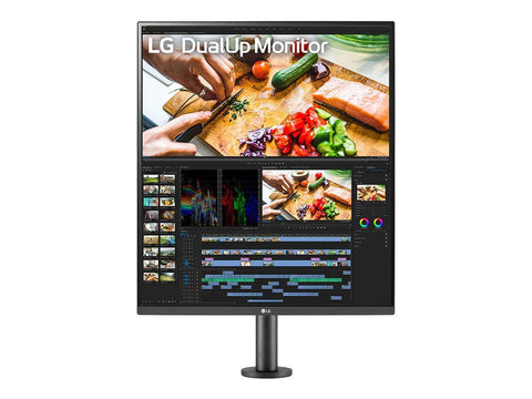 LG 28MQ780-B ergo Écran LED - 28"-  2560 x 2880 SDQHD @ 60 Hz - Nano IPS - 300 cd/m² - 1000:1 - HDR10 - 5 ms - 2xHDMI,DP, USB-C, HP
