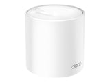 TP-LINK AX3000 Whole Home Mesh Wi-Fi 6 Unit 574Mbps at 2.4GHz + 2402Mbps at 5GHz 2xInternal Antennas 3xGigabit Ports WAN/LAN