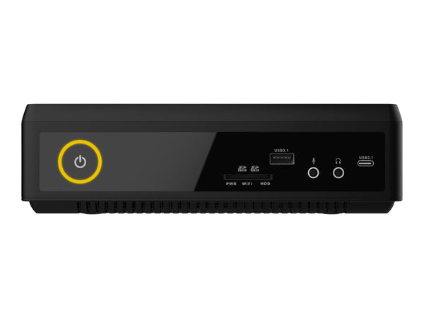 ZOTAC ZBOX QCM7T3000 Barebone Intel Core i7-10750H 2xDDR4-2933/2666 SODIMM Slot max 64Go M.2 SSD PCIE x4/SATA III SSD Slot 2242/2280