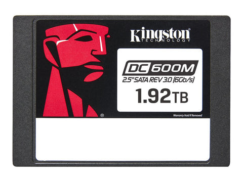 KINGSTON 1.92To DC600M 2.5p SATA3 mixed-use data center SSD for enterprise servers and NAS (VMWare Ready)