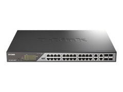 D-LINK 24 Gigabit PoE Ports Switch Including 8 PoE++ 4 Gigabit Combo SFP Ports Gigabit Fibre Uplink Port PoE 802.3bt 90W Alarm port