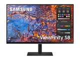 SAMSUNG LS32B800PXPXEN 32p 16:9 3840x2160 IPS 5ms HDR400 HAS/Swivel/Pivot/Tilt HDMI/DP/USB-C 90W/LAN USB3 Hub VESA 100