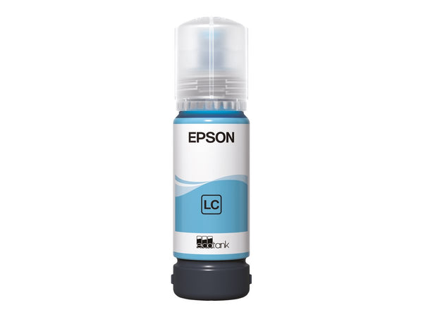EPSON 1LB 107 EcoTank Light Cyan Ink Bottle