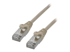 MCL Cordon de brassage RJ45 CAT 6 F/UTP - 10m Gris