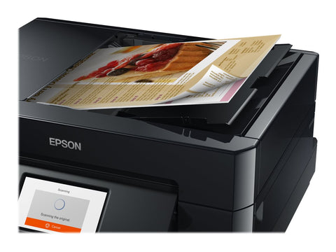 EPSON Expression Premium XP-7100 Small-in-One MFP colour ink-jet A4 11ppm copy 15.8ppm print USB 2.0 Gigabit LAN Wi-Fi black
