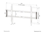 NEOMOUNTS WL30-550BL18 Support pour écran mural 43-86p - ultra-plat - installation facile