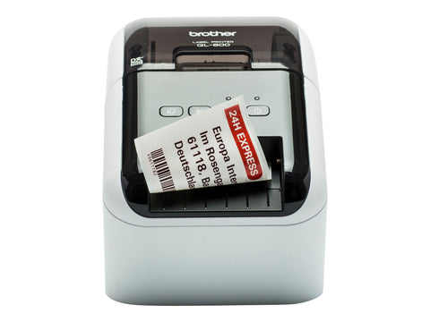 BROTHER QL-800 Label printer two-colour monochrome direct thermal Roll 6.2 cm 300x600dpi 93 labels/min USB cutter Black White