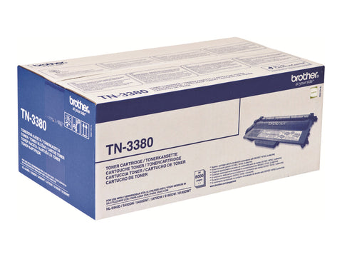 BROTHER TN-3380 toner noir haute capacité 8.000 pages pack de 1