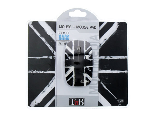 TNB Comfortable And Trendy Mouse Plug & Play Function Dual Usb-A And Bluetooth Wireless Connection On/Off Button