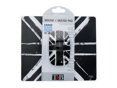 TNB Comfortable And Trendy Mouse Plug & Play Function Dual Usb-A And Bluetooth Wireless Connection On/Off Button