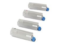 OKI C5650, C5750 cartouche de toner cyan capacité standard 2.000 pages pack de 1